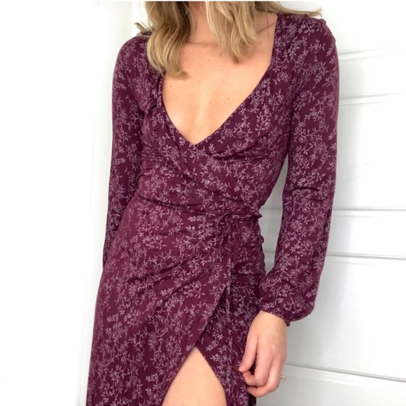 kookai delilah wrap dress